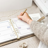 January - Computer theme - Monthly Planner Undated - 16 hand-drawn pages