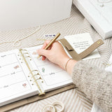 May - Camping theme - Monthly Planner Undated - 16 hand-drawn pages