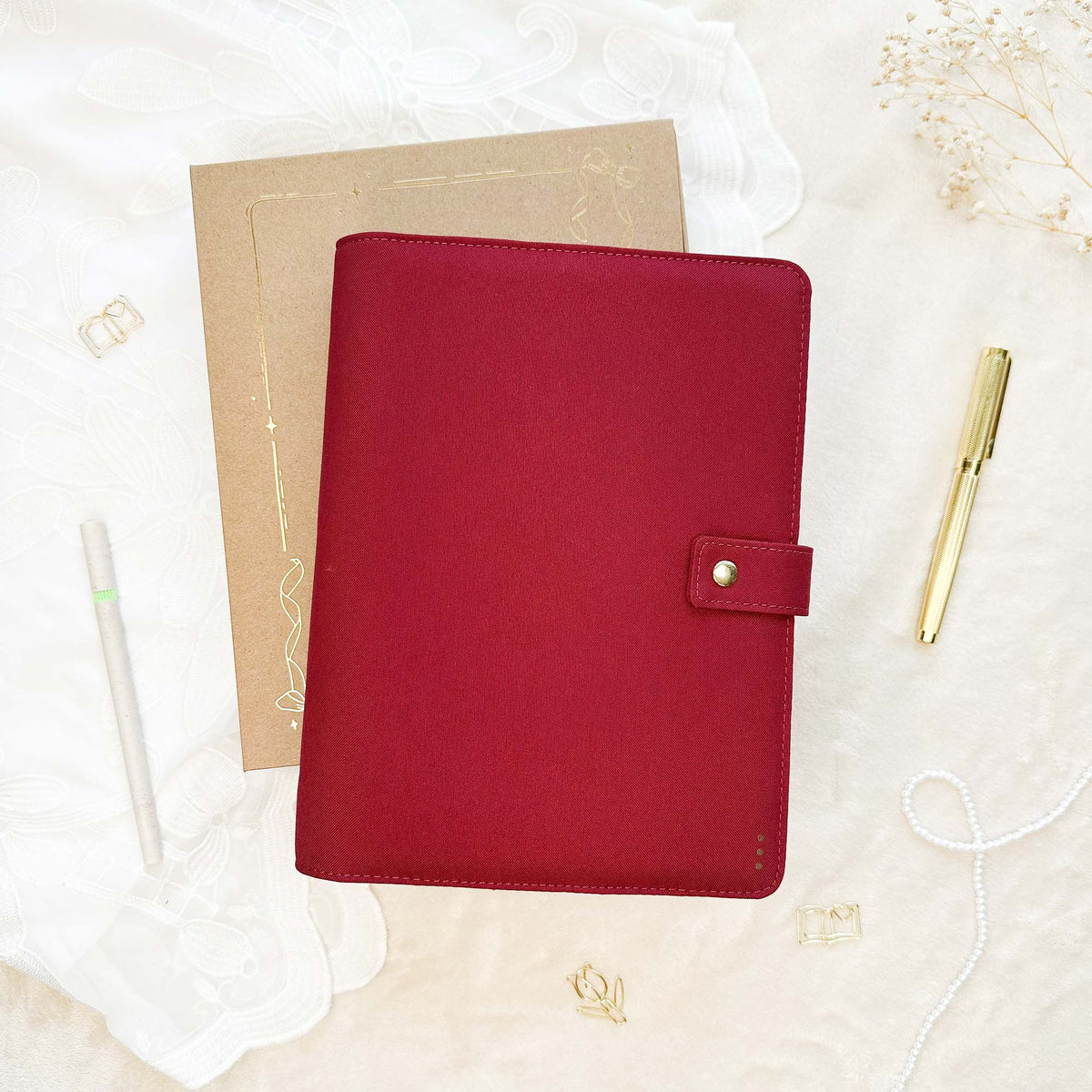 Ring Binder - Bordeaux