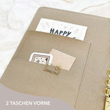 Ring Binder - Cappuccino
