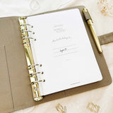 Ring Binder - Cappuccino
