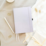 Dotted notebook - 176 pages - 100% recycled paper - Lilac