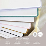 Dotted notebook - 176 pages - 100% recycled paper - Light Green