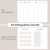 Hand-drawn planner - Undated - 100% recycled paper - Soft Lilac