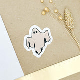 Hand-drawn sticker - Ghost - Size M