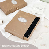 SPECIAL VERSION - Hand-drawn planner - Undated - 100% recycled paper - Black vegan leather