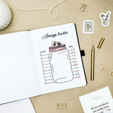 Savings tracker - Stick-in-page - 100% recycled paper