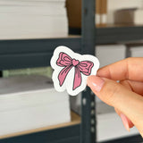 Hand-drawn sticker - Bow - Size M