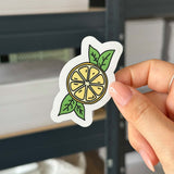 Hand-drawn sticker - Lemon - Size M