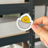Hand-drawn sticker - Chick - Size M