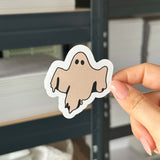Hand-drawn sticker - Ghost - Size M