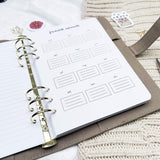 Favorite moments - Binder Insert - Single Tracker Page