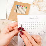 Date stickers set - 2026