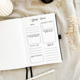 Yearly review - Stick-in-page - 100% recycled paper