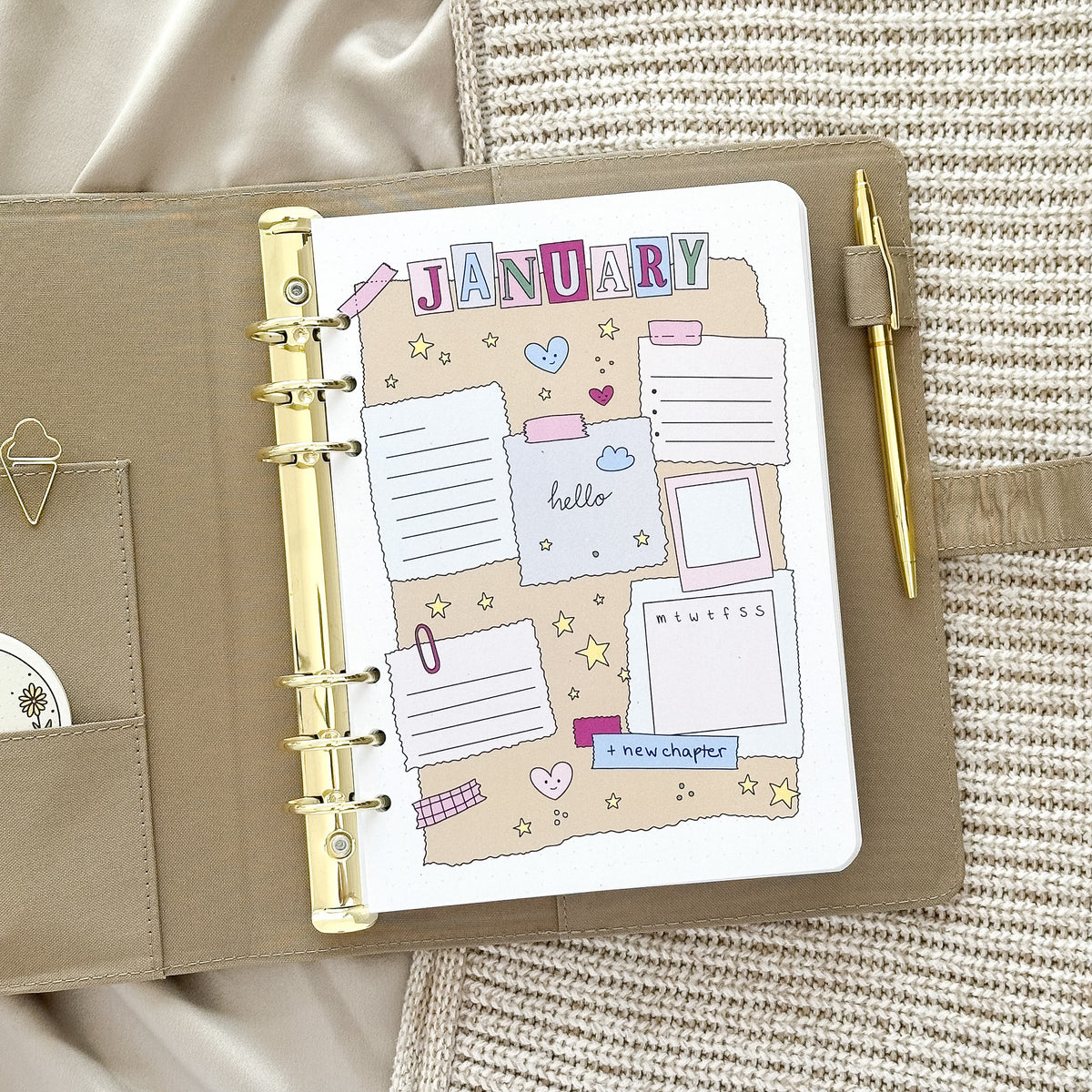 Monthly Recap Stick-Ins – Set of 12 Months