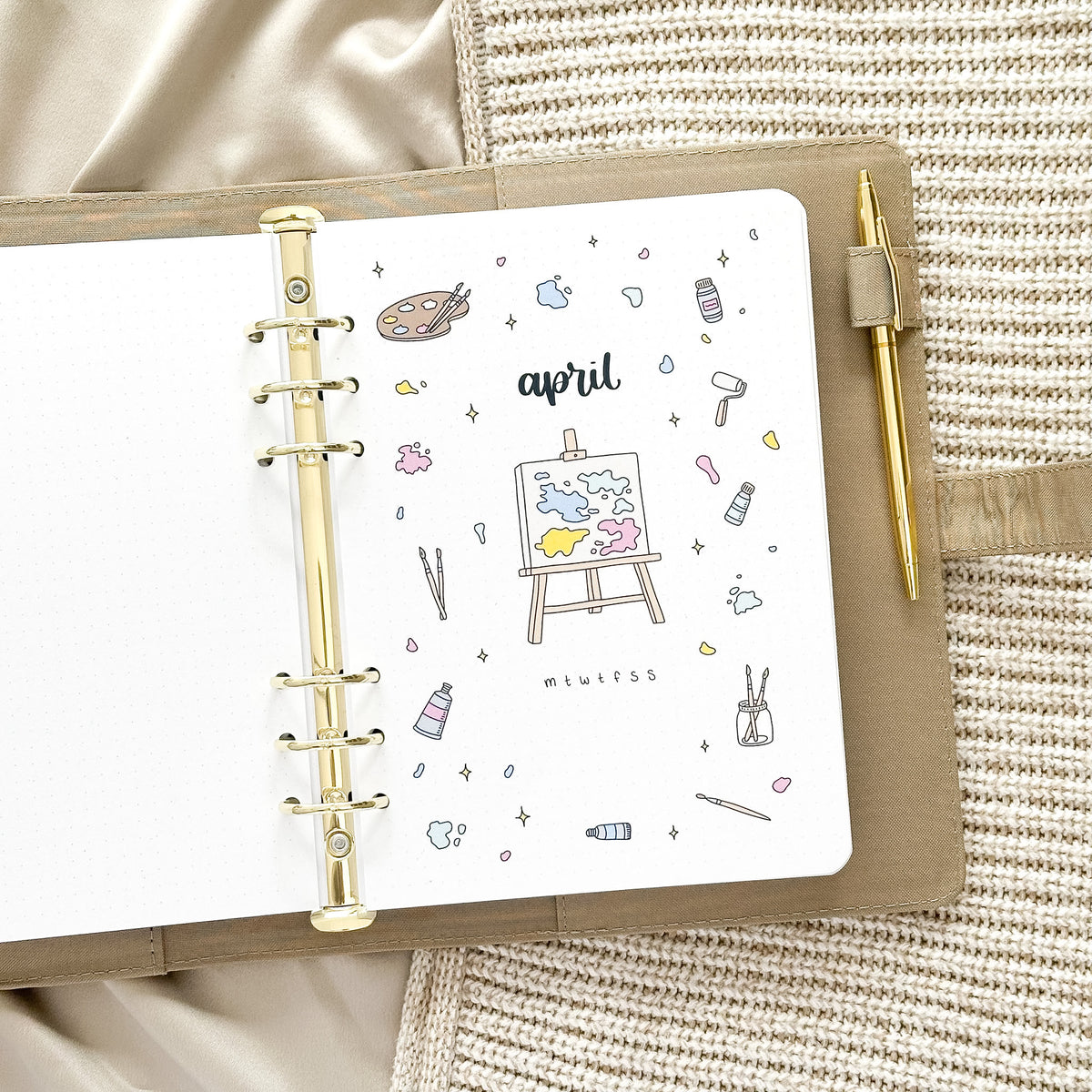 Monthly Recap Stick-Ins – Set of 12 Months
