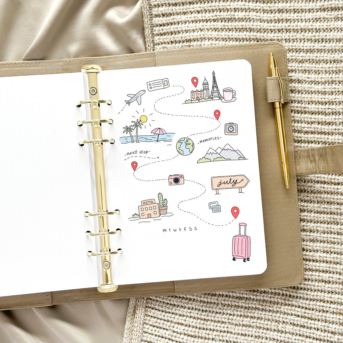 Monthly Recap Stick-Ins – Set of 12 Months