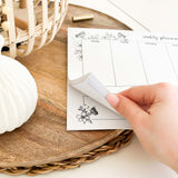 Weekly Planner Pad - A4 - Plants - 100% recycled paper - 50 pages