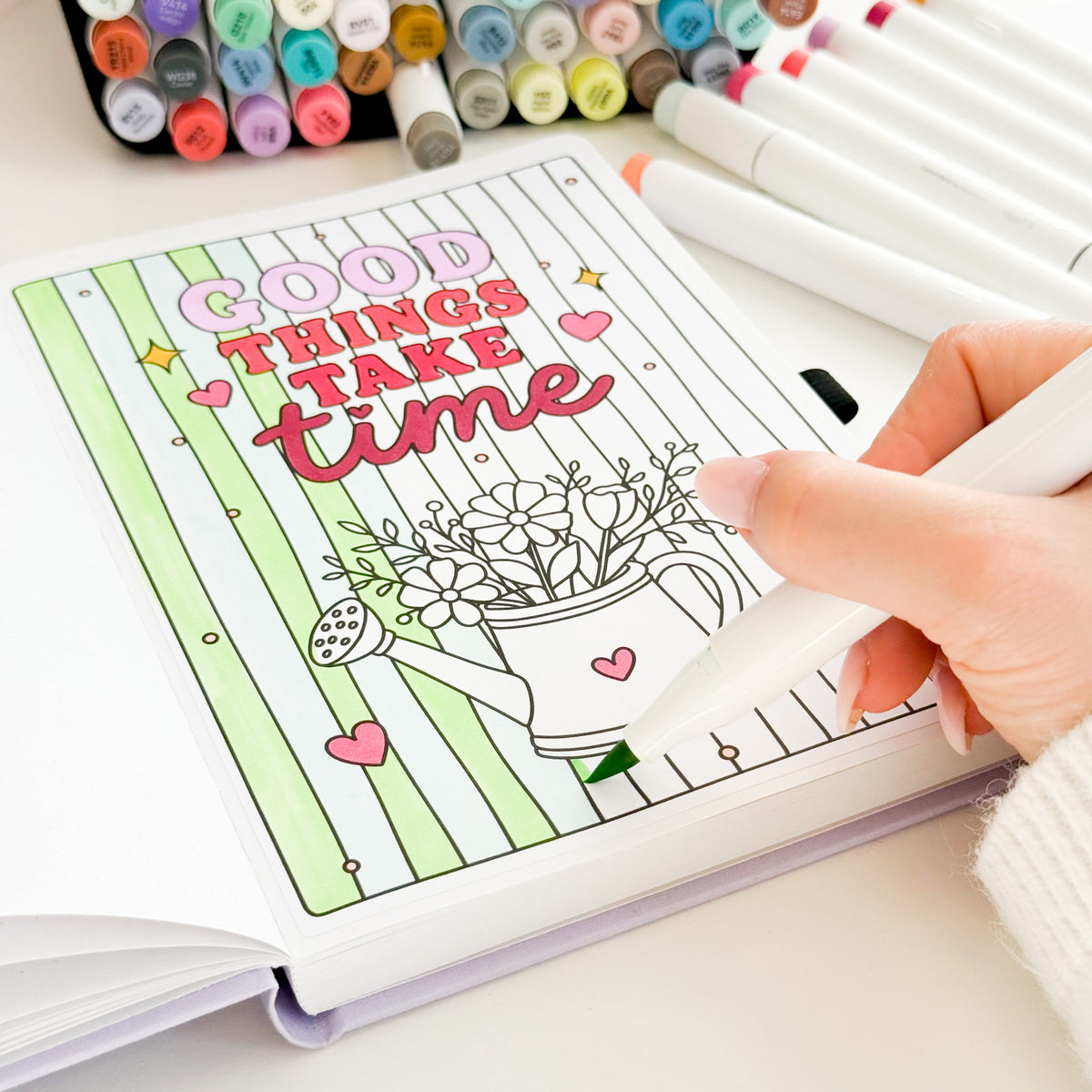 Coloring Book Ring Binder Inserts Bundle – All 5 Designs