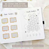 Hand-drawn journal - Undated planner - Lilac