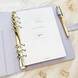 Ring Binder - Lilac