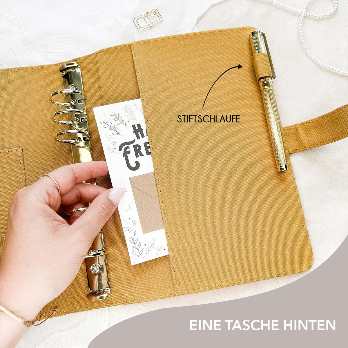 Ring Binder - Mustard