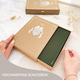 Hand-drawn journal - Undated planner - Olive