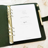 Ring Binder - Olive