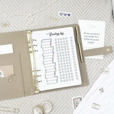 Reading Log - Binder Insert - Single Tracker Page