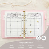 November - Books theme - Monthly Journal Insert Undated - 16 hand-drawn pages