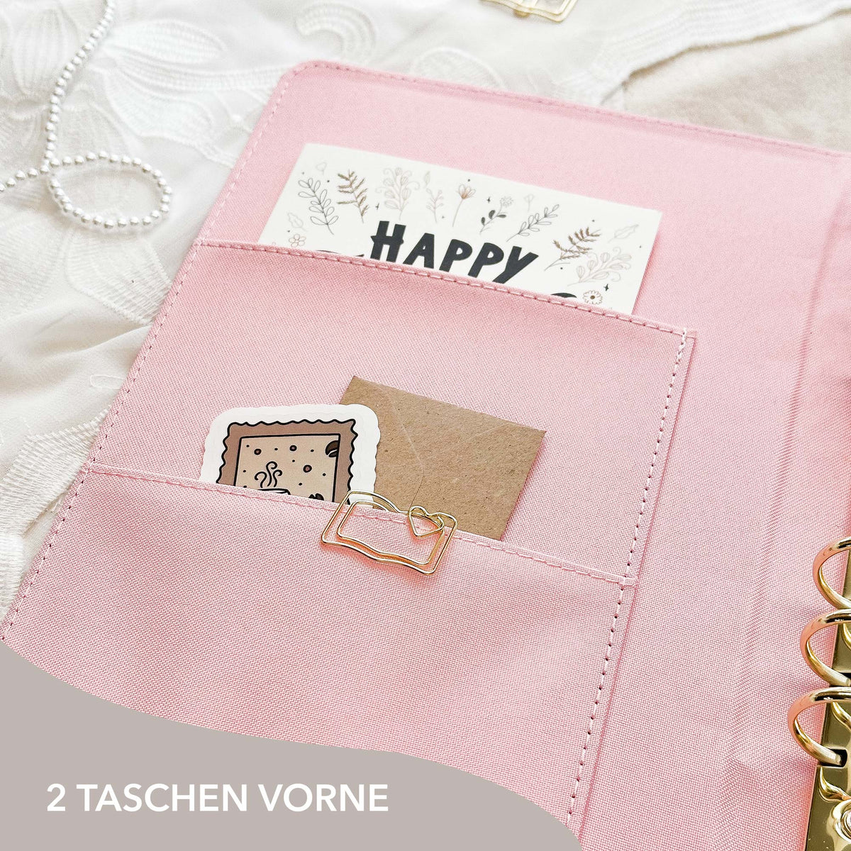 Ring Binder - Rose