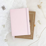 Hand-drawn planner - Undated - 100% recycled paper - Rose