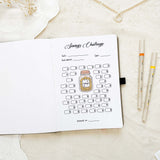 Savings Challenge - Stick-in-page - 100% recycled paper