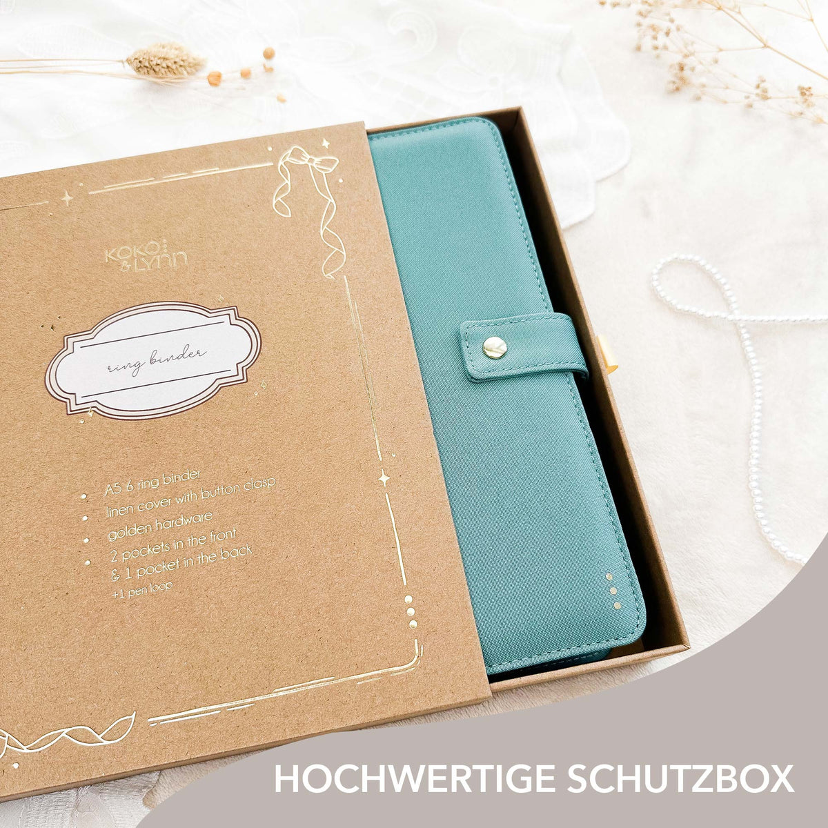 Ring Binder - Teal