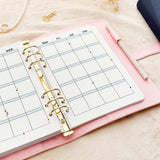 October - Halloween theme - Monthly Journal Insert Undated - 16 hand-drawn pages