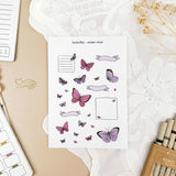 All 12 hand-drawn sticker sheets