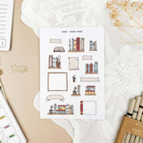 All 12 hand-drawn sticker sheets