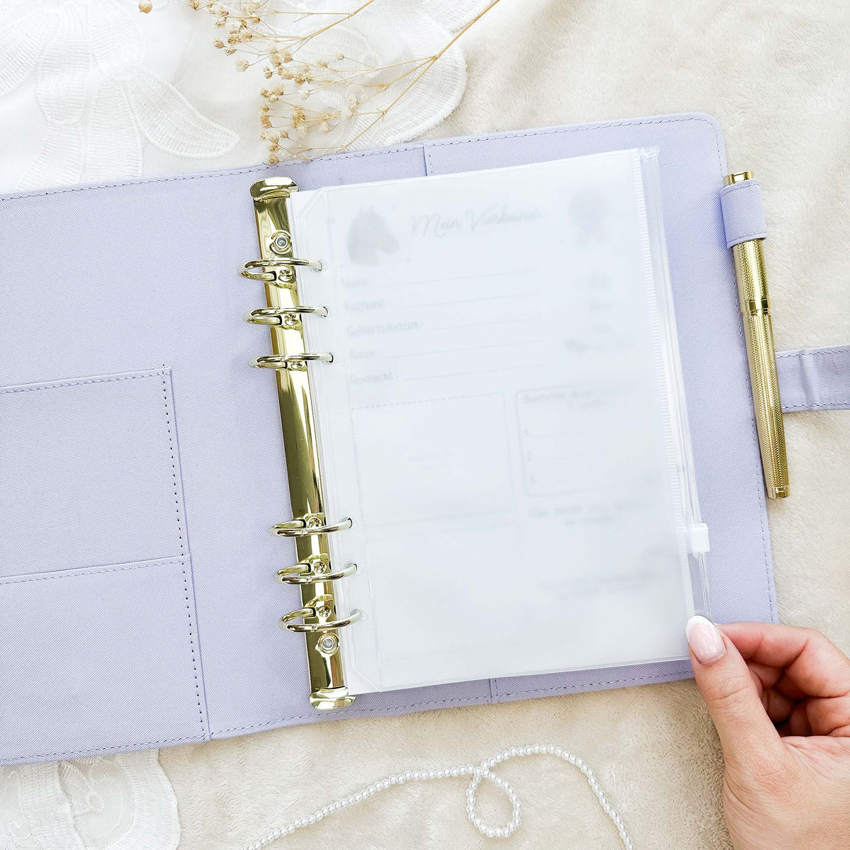 Binder pockets - 3 pcs.