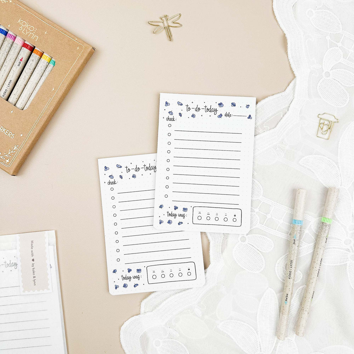 To-Do List A6 - 100% Recycled paper - 25 pages