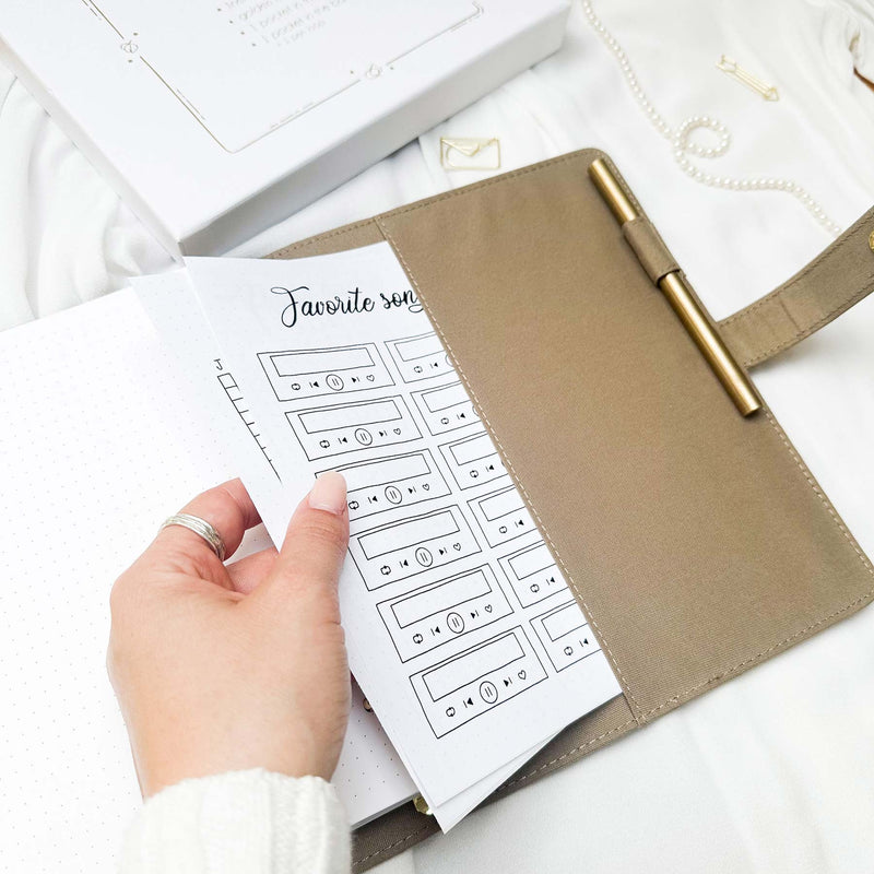 Ring Binder - Cappuccino
