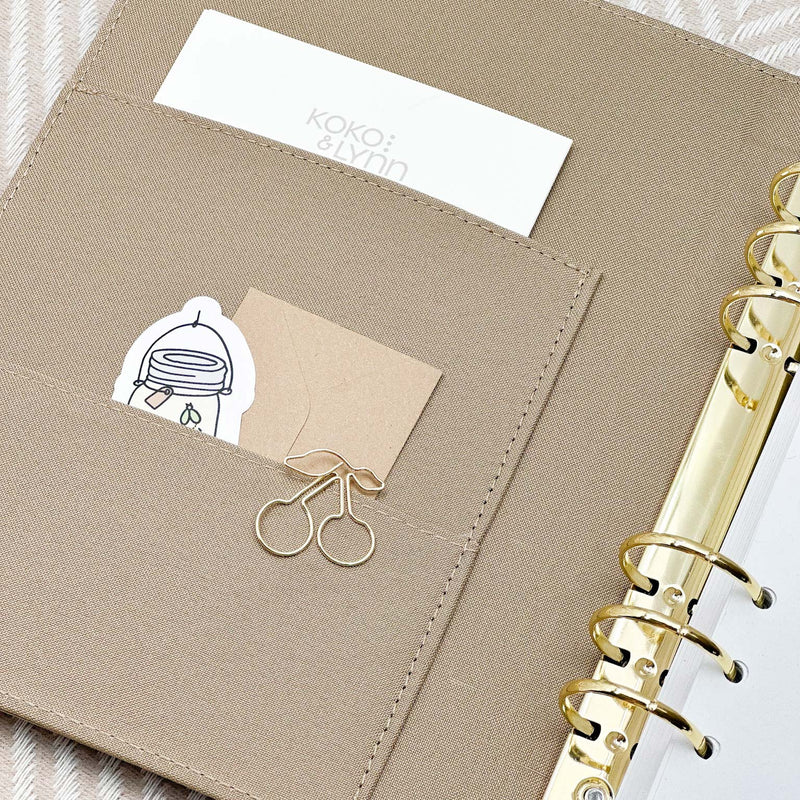 Ring Binder - Cappuccino