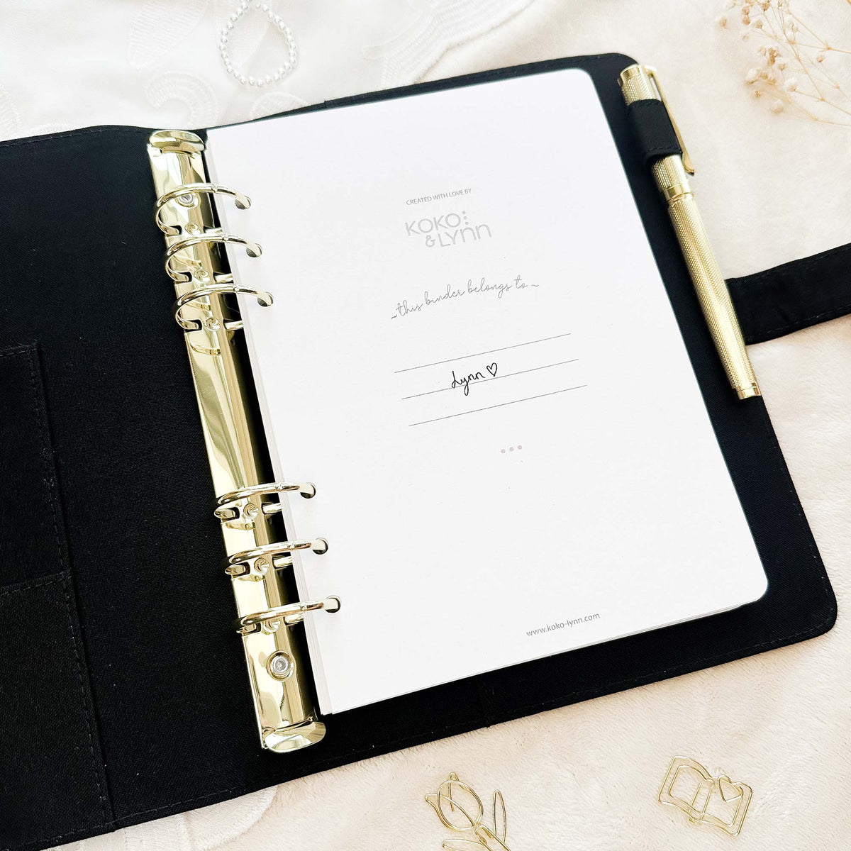 Ring Binder - Black