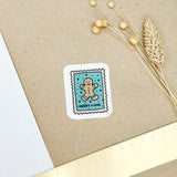 Hand-drawn sticker - Christmas stamp 2 - Size M