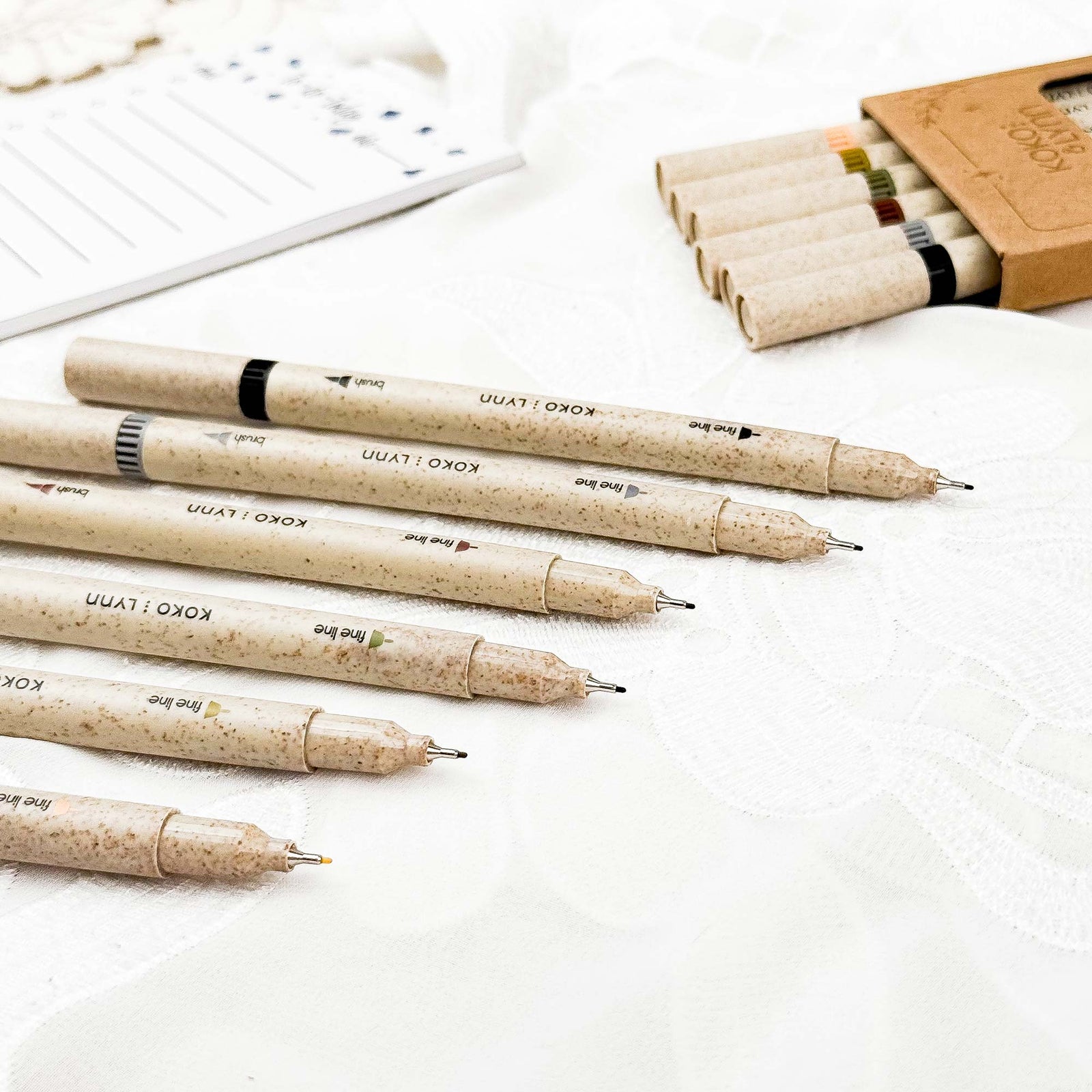 Royal Talens Ecoline Duotip marker set Urban Landscape / 6 kleuren - De