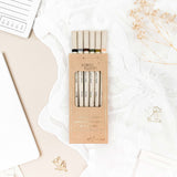 Water based dual tip markers - Set of 6 - Basic Colors