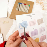 Date stickers set - 2026