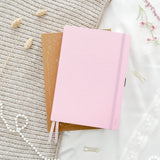 Hand-drawn journal - Undated planner - Rose