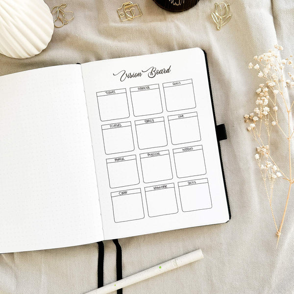 Vision board - Stick-in-page - 100% recycled paper