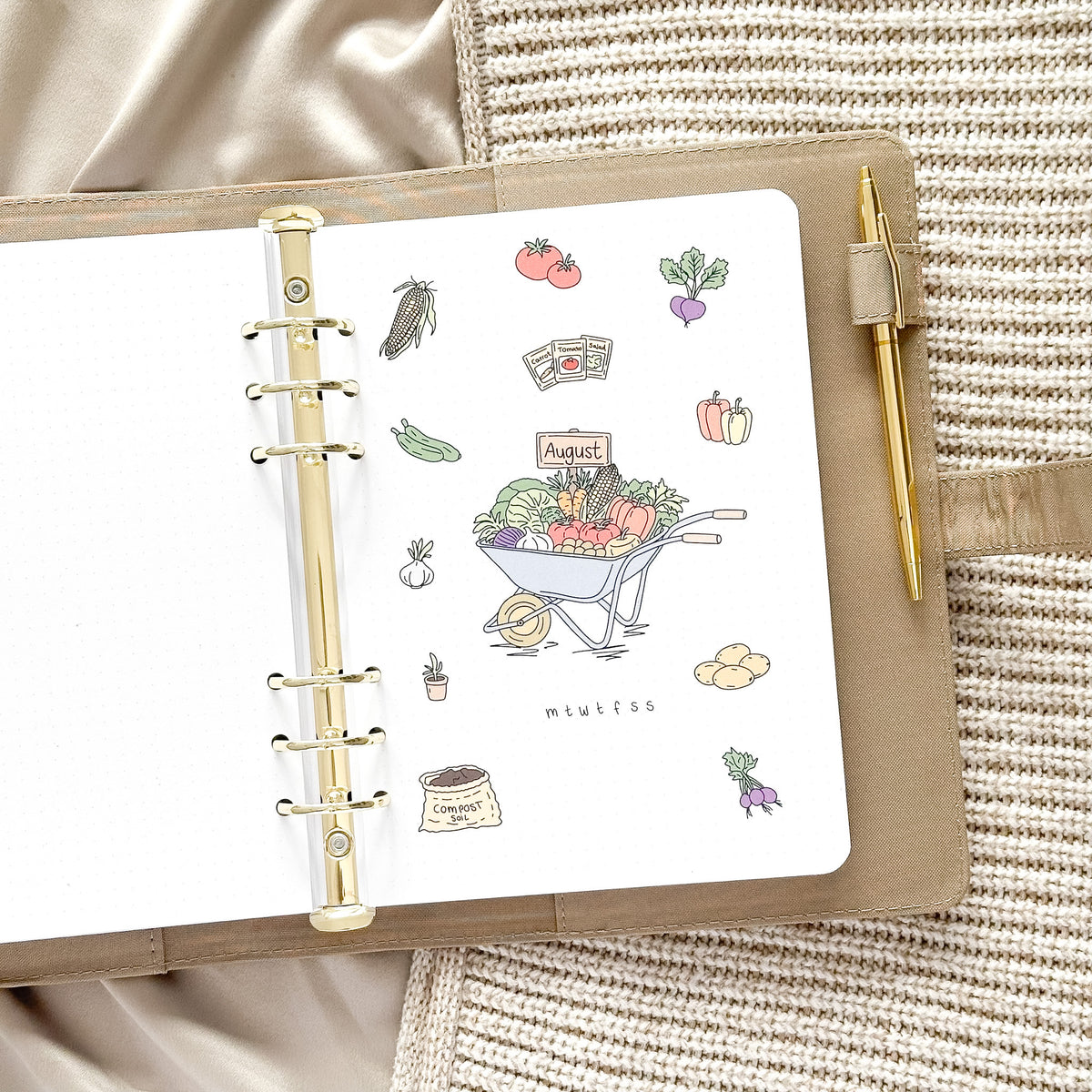 Monthly Recap Stick-Ins – Set of 12 Months