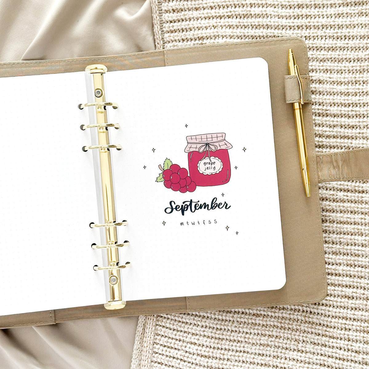 Monthly Recap Stick-Ins – Set of 12 Months